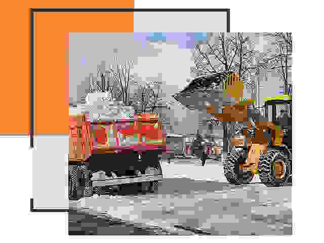 Вывоз снега в Курганинске
